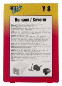 Filterclean Vacuum Cleaner Bags - Y8 000128-k Dust Bags