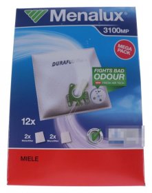Vacuum Cleaner Bags - 9001667907 3100mp 12 Bags + 2mcf + 2mf [Electrolux Aeg]