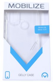 Mobilize Leather Bag Gsm - 27766 Mobilize Gelly Case Motorola Moto E20 Clear