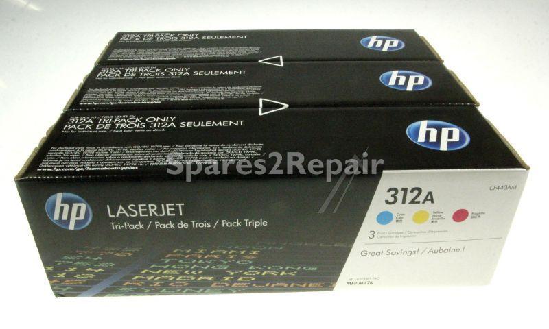 Hewlett Packard Toner Cartridge - 312a Cf440am Toner Multipack Cmy