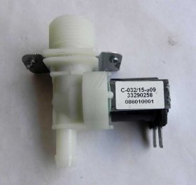 Bitron 1 way Solenoid Valve - Single Solenoid Valve 180 Degrees