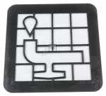 Philips Vacuum Cleaner Filter - 432200538211 Inlet Filter Assembly