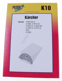 Filterclean Vacuum Cleaner Bags - K10 000773-k Paper Dust Bag X4