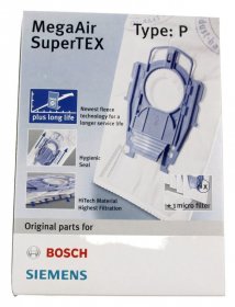 Vacuum Cleaner Bags - Bbz41fp 00468264 Vz41fp Type: P Vacuum Cleaner Bag [Bosch Siemens]