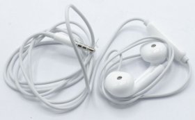 Oppo Headset - 8550480 Earphone Mh156 3 5 The Four Section Single White Fm Function American Standard Paper Card Packaging Description Of Orig