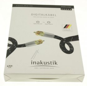 Inakustik Cable-plugs-adapter - Exzellenz 006044015 Coaxial Digital Cable Rca To Rca 1 50m