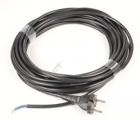 Numatic Mains Power Lead - 236150 Cable 10m 2x1mm Black For Vacuum Cleaner