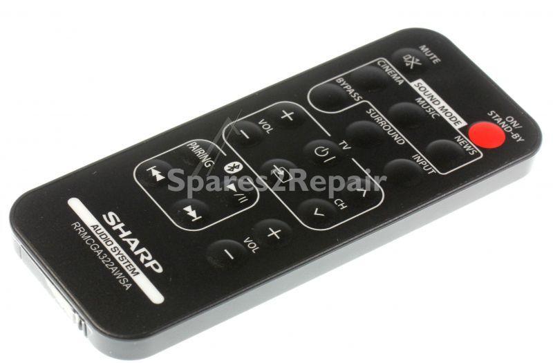 Sharp Ir remote Control - Rrmcga322aw01 Infrared Remote Control