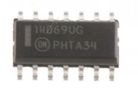 On Semiconductor Ic - 14069ug Ic Cmos 4069, Smd Soic-14