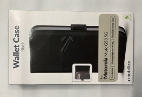 Mobilize Leather Bag Gsm - 28788 Mobilize Classic Gelly Wallet Book Case Motorola Moto G53 5g Black