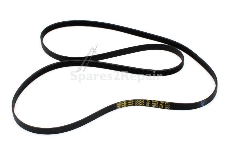 Megadyne Poly v belt H - 1860h9el Poly V Belt H Elastic Alternative For Bauknecht