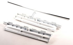 Panel-glass-ic - 4055954640 Glass Shelf rails kit 490 4x44 [Electrolux Aeg]