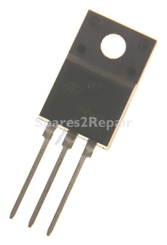 Alpha & Omega Semiconductor Mos Fet Transistor - Tf8n65 Aotf8n65 N-channel Mosfet 650v 8a To-220f