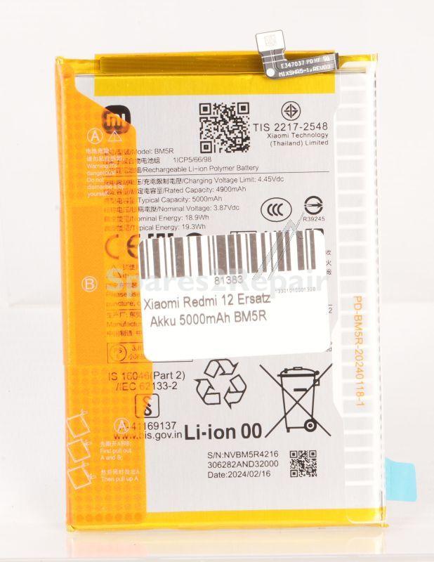 Xiaomi Phone Battery Packs - Bm5r 1330101000132b Battery 5000mah Xiaomi Redmi 12