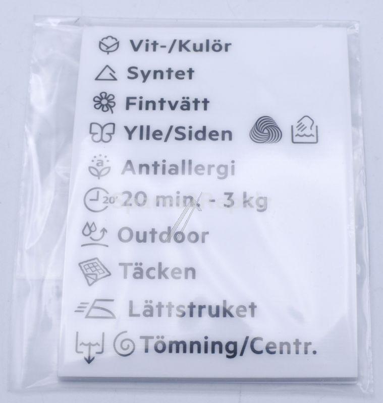 Panel - 140066018056 Blende knebel selbstklebend da [Electrolux Aeg]