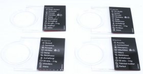 Panel - 140062661057 Programme Plate knob adhesive [Electrolux Aeg]