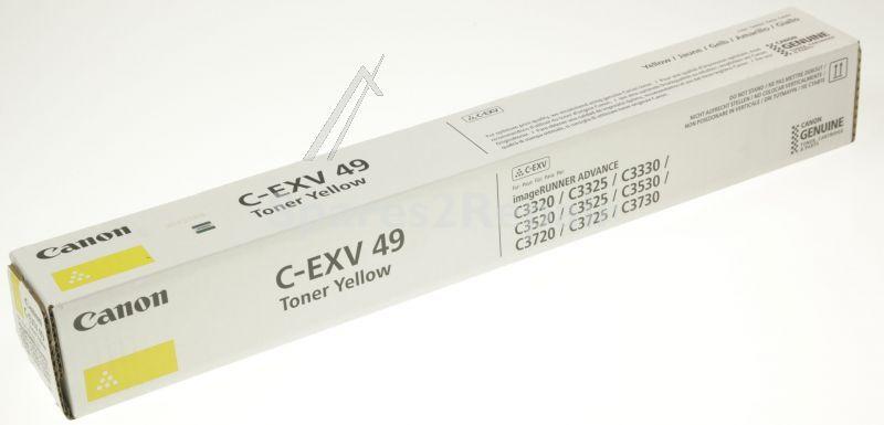Canon Toner Cartridge - C-exv49 Toner Yellow 19k - 8527B002