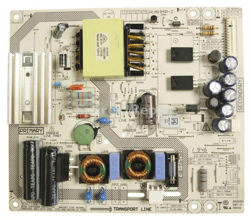 Grundig Module - Electrical Unit - Xdl910r C00952191 Power Supply Spi 24 24-11 12-4 Fsp312