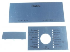 Operating Unit Screen - 1327571400 Front Piece Control Panel Hand [Electrolux Aeg]