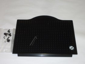 Glass Lid - C00053199 482000026847 Glass Lid - Black [Whirlpool Indesit]