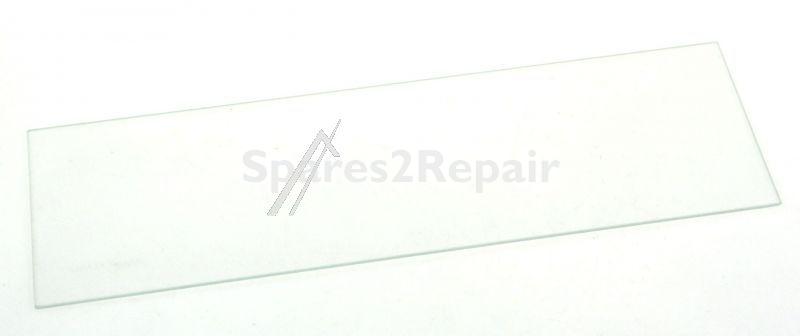 Glass Panel - 2649011026 Glass Front 432 5x129mm [Electrolux Aeg]