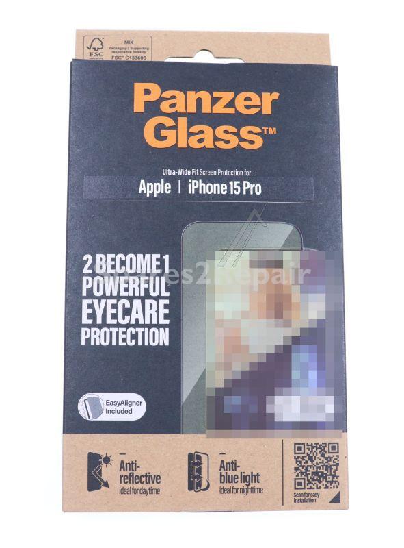 Panzerglass Display Protective Film - 2814 Panzerglass Eyecare Screen Protection Iphone 15 Pro | Ultra-wide Fit W Easyaligner