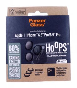 Panzerglass Display Protective Film - 1284 Panzerglass Hoops Black Lens Protector Iphone 24 Pro | Pro