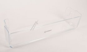 Refrigerator - Freezer Door Shelf - C00907067 488000907067 Bottle Bin Darwin Ind Logo [Whirlpool Indesit]