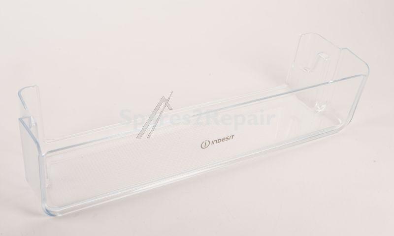 Refrigerator - Freezer Door Shelf - C00907067 488000907067 Bottle Bin Darwin Ind Logo [Whirlpool Indesit]