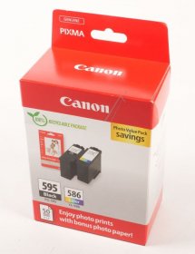 Canon Cartridge - 7171c004 Canon Ink 7171c004-pg-595-cl-586 Pvp Multipack Bk c m y