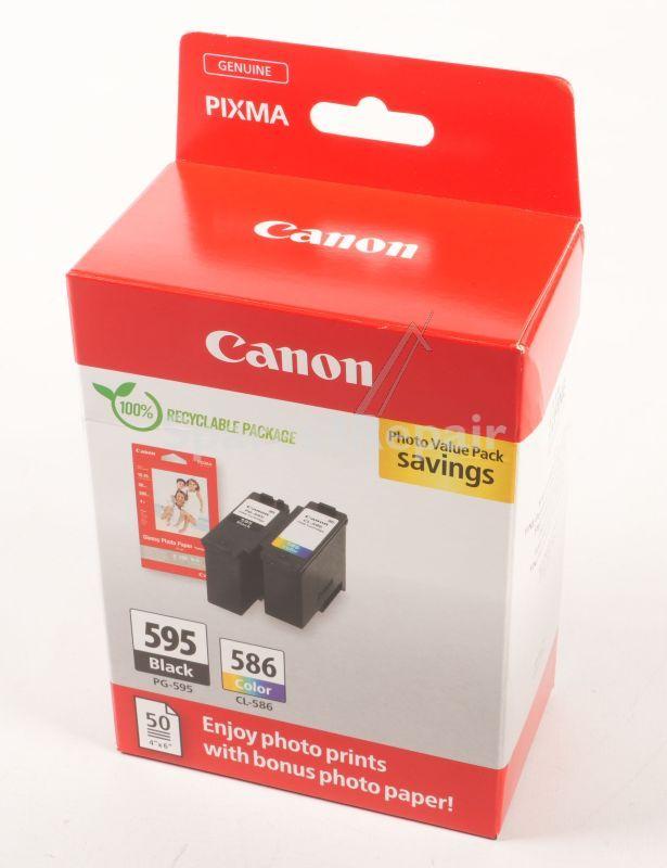 Canon Cartridge - 7171c004 Canon Ink 7171c004-pg-595-cl-586 Pvp Multipack Bk c m y
