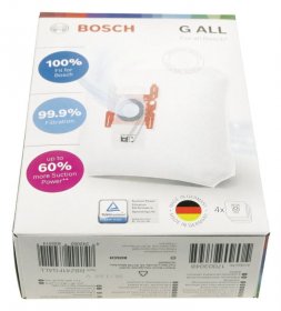 Vacuum Cleaner Bags - Bbz41fgall 17003048 Vacuum Cleaner Bags Gallv X 4 [Bosch Siemens]