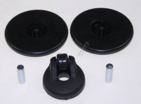 Nilfisk Roller - 22377800 Wheels Complete For Compac Vac By Nilfisk