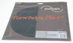 Analogis Turntable Mat - Mat Five Turntable Mat Made Of Felt-carbon Fibre Mix