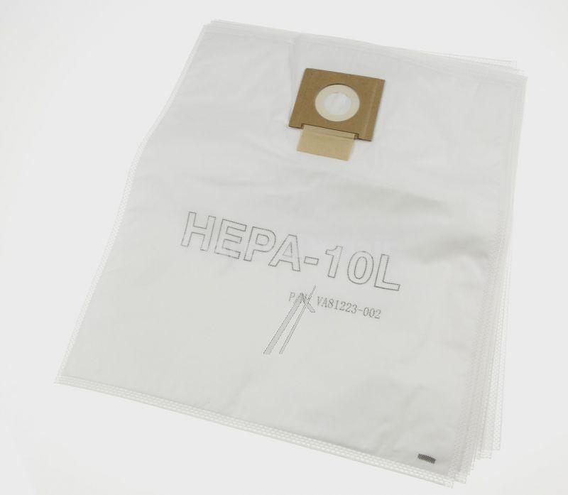 Nilfisk Vacuum Cleaner Bags - Va81398-p10 10l Hepa Bag Pack 10pcs
