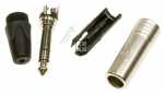 Neutrik Mono Jack Plug - Connector Jack Plug, 6.35mm, 3-pin