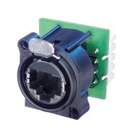 Neutrik Western Mounted Socket - Rj45 Chassisbuchse Im A-serien-kunststoffgehÄuse