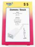 Filterclean Vacuum Cleaner Bags - S5 000045-k Dust Bags X8 + 1 Filter