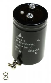 Epcos 63v Radial Electrolytic 85 Deg - 22000uf-63v Elko Radial 85° 52x81mm Mit Schraub-terminals