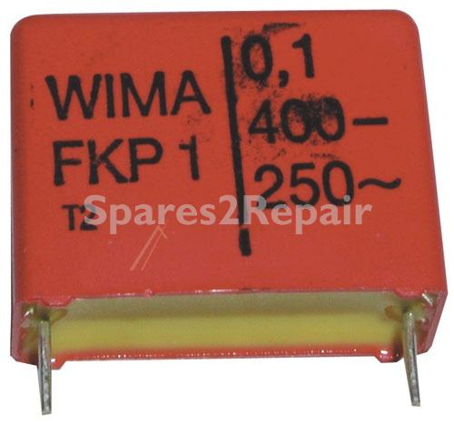 Wima Fkp1 Pulse Capacitor - 0 1uf-400v Fkp1g031005h00kssd Fkp1 Pulse Capacitor Rm=22 5 -rohs-compliant-