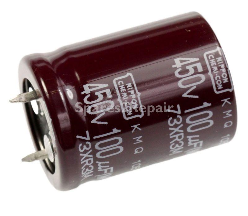 Nippon Chemi Con 450v Radial Electrolytic 105 D - 100uf-450v Elco Radial Ncc 105° 22x30mm Snap-in