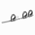 Wisi Feed Support For Sat/lnb - Of 85 0004 Multifeedschiene FÜr 4 Speisesysteme, 1 StÜck, FÜr Oa 38x-85