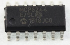 Microchip Operational Amplifier Ic - Ic OperationsverstÄrker, Smd Soic-8
