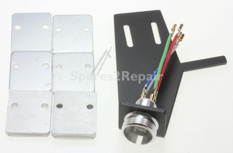 Analogis Support For Pick up - Hs-21 Headshell For Lenco B-52 B-55 L-75 L-78 Colour: Black