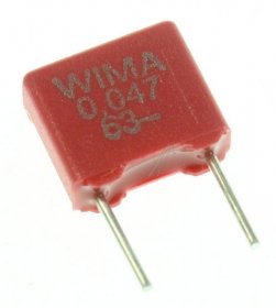Wima Mks2 Pulse Capacitor - 0 047uf-63v Mks2c024701a00kssd Mks2-capacitor Rm=5 0mm -rohs-compliant-