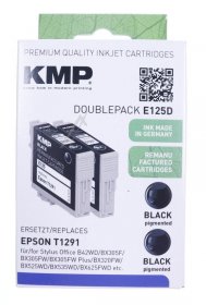 Kmp Cartridge - 1617 4021 E125d Ink Cartridges Black 2x11 2ml