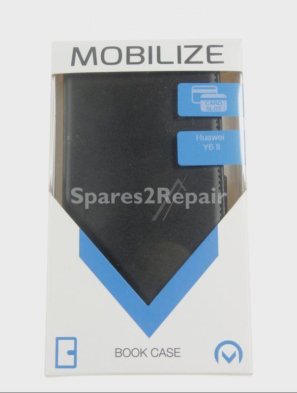 Mobilize Leather Bag Gsm - 22761 Mobilize Classic Case Book Cover Huawei Y6 Ii Black