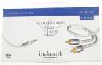 Inakustik Phono Plug-jack Plug - 004100015 Premium Jack Plug Audio Cable 1 5m