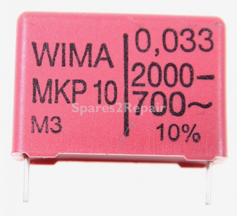 Wima Pulse Capacitors - 0,033uf-2000v Mkp10 Capacitor For Pulse Applications Pcm=22,5
