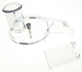 Mixing Bowl Lid - Kw716509 Pusher Flap & Extension Chute [Delonghi]